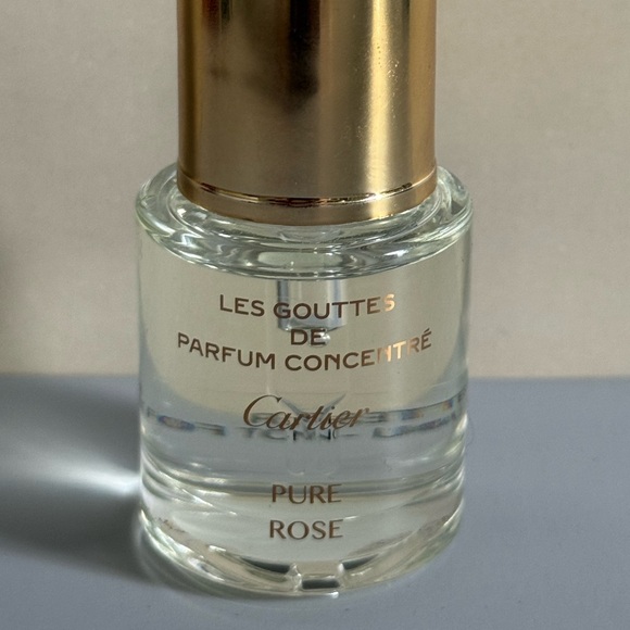 Cartier Pure Rose Oil Cartier Les Gouttes Pure Rose Parfum Concentré 15ml - Picture 2 of 3